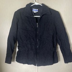 Pendleton vintage black jacket zip up